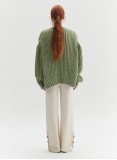 SUNFLOWER MOHAIR KNIT (GREEN)