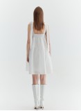 CRESCENT MOON DRESS (WHITE)