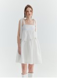 CRESCENT MOON DRESS (WHITE)