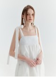 CRESCENT MOON DRESS (WHITE)