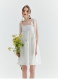 CRESCENT MOON DRESS (WHITE)