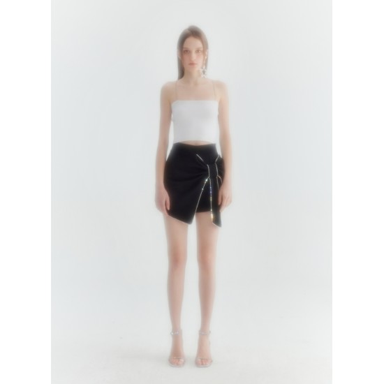 WILLA BOWTIE SHORTS (BLACK)