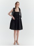 CRESCENT MOON DRESS (BLACK)