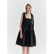 CRESCENT MOON DRESS (BLACK)