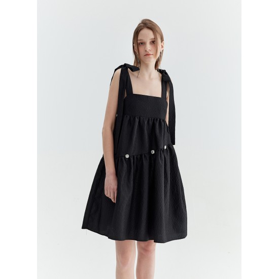 CRESCENT MOON DRESS (BLACK)