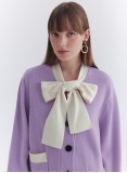 JO BOWTIE KNIT (LILAC)