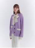 JO BOWTIE KNIT (LILAC)