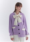 JO BOWTIE KNIT (LILAC)