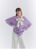 JO BOWTIE KNIT (LILAC)