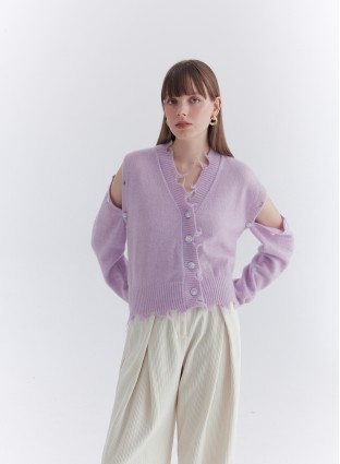 AURA MOHAIR KNIT (LILAC)