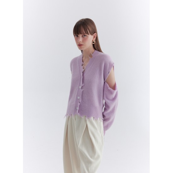 AURA MOHAIR KNIT (LILAC)