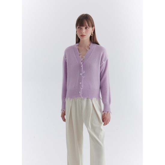 AURA MOHAIR KNIT (LILAC)