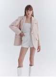 GRECA WOOL BLAZER (BABY PINK)