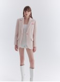 GRECA WOOL BLAZER (BABY PINK)