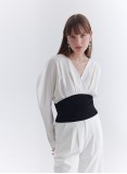 GALYA TOP (WHITE/BLACK)