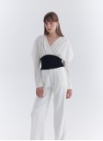 GALYA TOP (WHITE/BLACK)