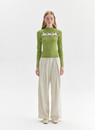 ESTELLE KNIT (LIME GREEN)