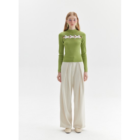 ESTELLE KNIT (LIME GREEN)