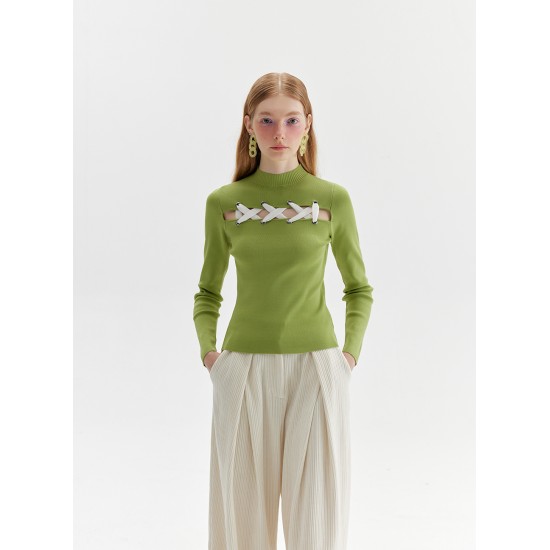 ESTELLE KNIT (LIME GREEN)