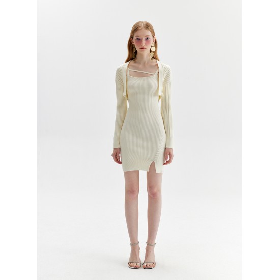 YOKO KNIT TWO-PIECE (IVORY)