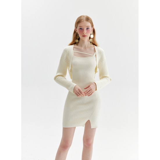 YOKO KNIT TWO-PIECE (IVORY)