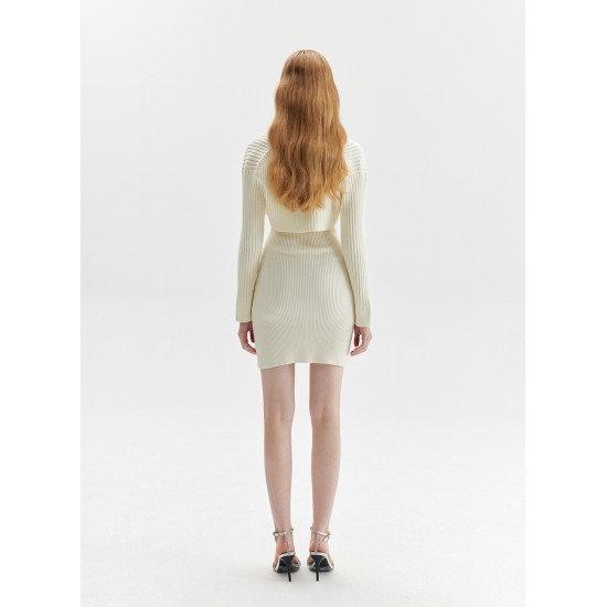 YOKO KNIT TWO-PIECE (IVORY)