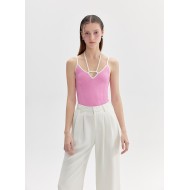 MESSINA KNIT TOP (PINK)