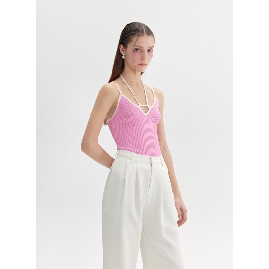 MESSINA KNIT TOP (PINK)