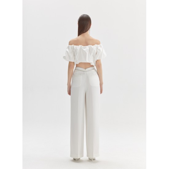 APRIL OFF-SHOULDER TOP (WHITE)