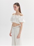 APRIL OFF-SHOULDER TOP (WHITE)