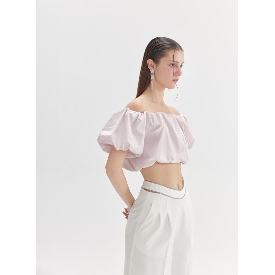 APRIL OFF-SHOULDER TOP (PINK)