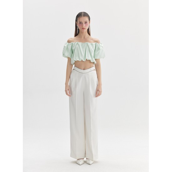 APRIL OFF-SHOULDER TOP (MINT)