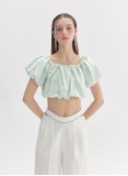 APRIL OFF-SHOULDER TOP (MINT)