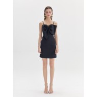 SILVANA BOWTIE DRESS (BLACK)