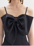 SILVANA BOWTIE DRESS (BLACK)