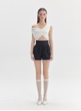 JAZ KNIT TOP (WHITE AND BLACK)