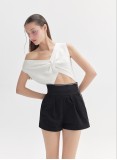 JAZ KNIT TOP (WHITE AND BLACK)