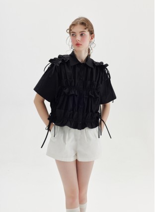 SYCAMORE BLOUSE (BLACK)