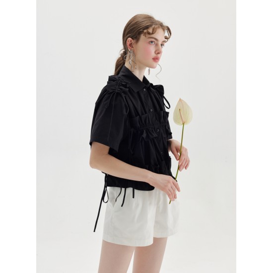 SYCAMORE BLOUSE (BLACK)