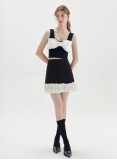 RATA SKIRT (BLACK AND WHITE)