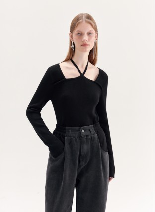 ROSCO WOOL JUMPER (BLACK)