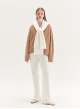 ATHENRY TWO-PIECE KNIT (CAMEL AND WHITE)