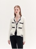 SIMONE KNITTED CARDIGAN (WHITE)