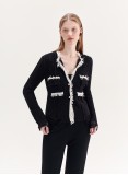 SIMONE KNITTED CARDIGAN (BLACK)