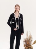 SIMONE KNITTED CARDIGAN (BLACK)