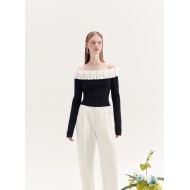 AVIS OFF-SHOULDER KNIT (BLACK)