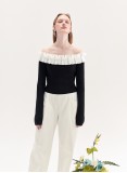 AVIS OFF-SHOULDER KNIT (BLACK)