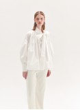 MELLISA BOWTIE BLOUSE (WHITE)