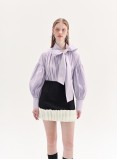 MELLISA BOWTIE BLOUSE (LILAC)