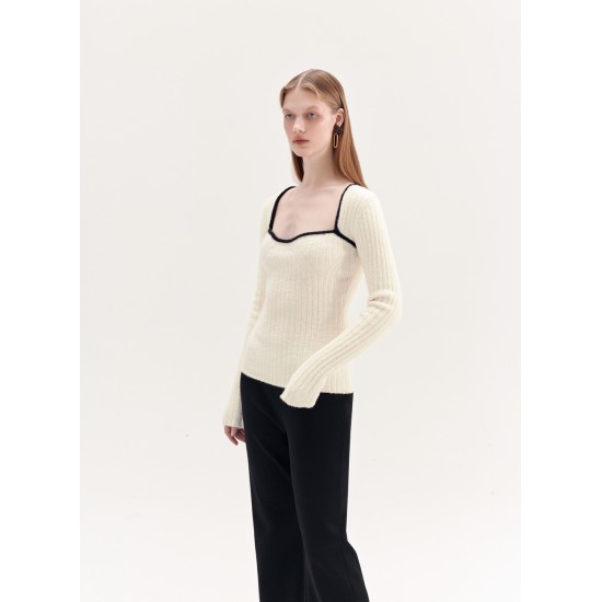 ALEPH KNITTED JUMPER (IVORY)